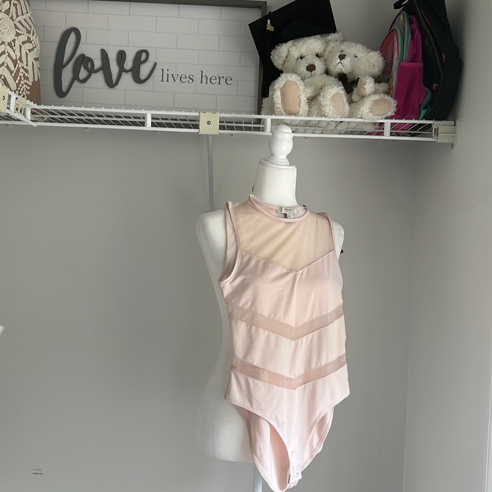 Forever 21 Sheer Bodysuit